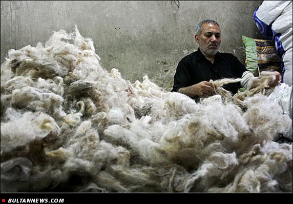 تابلوی نقاشی بر روی تختخواب