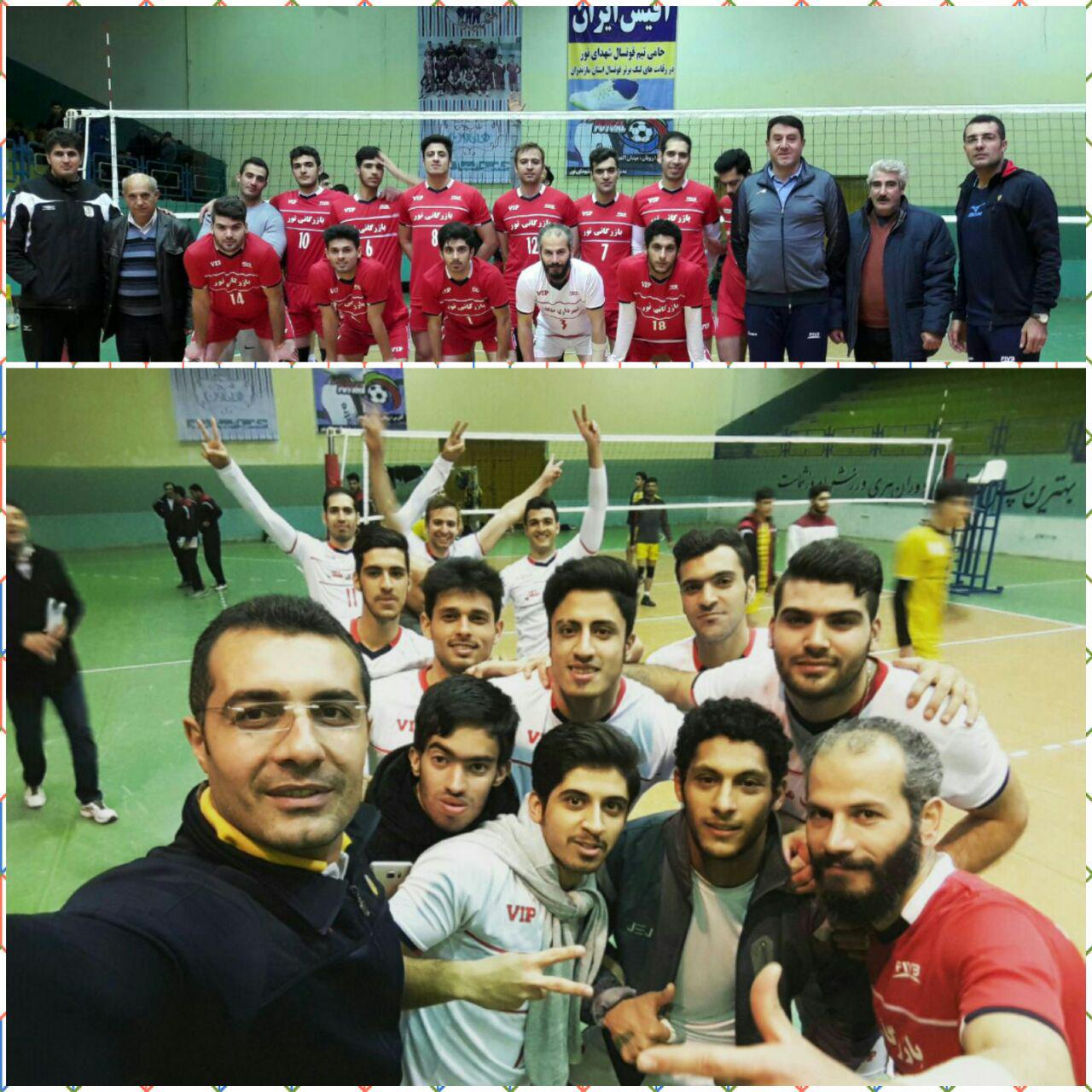 تیم والیبال شهرداری ملکان، تیم کرج را سه بر یک برد