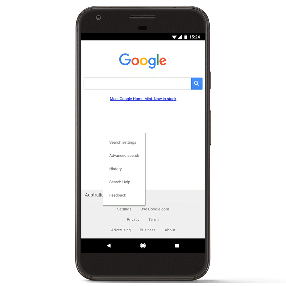 موتور جستجوی گوگل، موقعیت مکانی کاربران را شناسایی می‌کند
