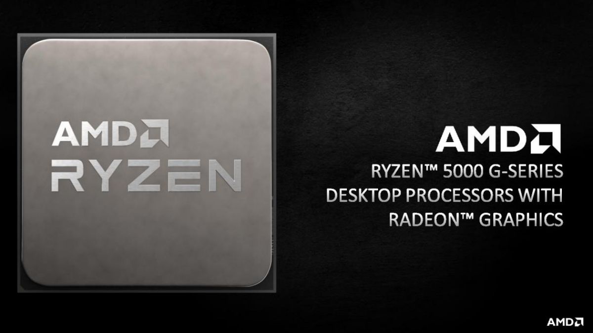 AMD از اولین پردازنده‌های دسکتاپ مجهز به گرافیک رایزن ۵۰۰۰ رونمایی کرد