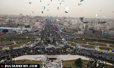 مراسم راهپیمایی 22 بهمن ماه 1393