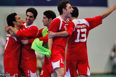 تیم ملی فوتسال ایران برابر اندونزی به پیروزی رسید