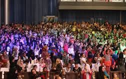 اجرای بزرگترین مراسم نور افشانی كشور در جزیره كیش به همراه راه اندازی كارناوال‌های شادی