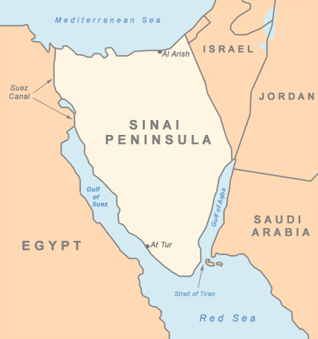 اسراییل چگونه در شبه جزیره سینا جاسوسی می کند؟