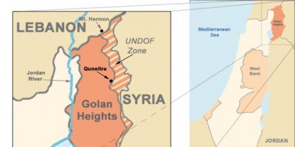 تأثیرات بحران سوریه بر وضعیت بلندی‌های جولان