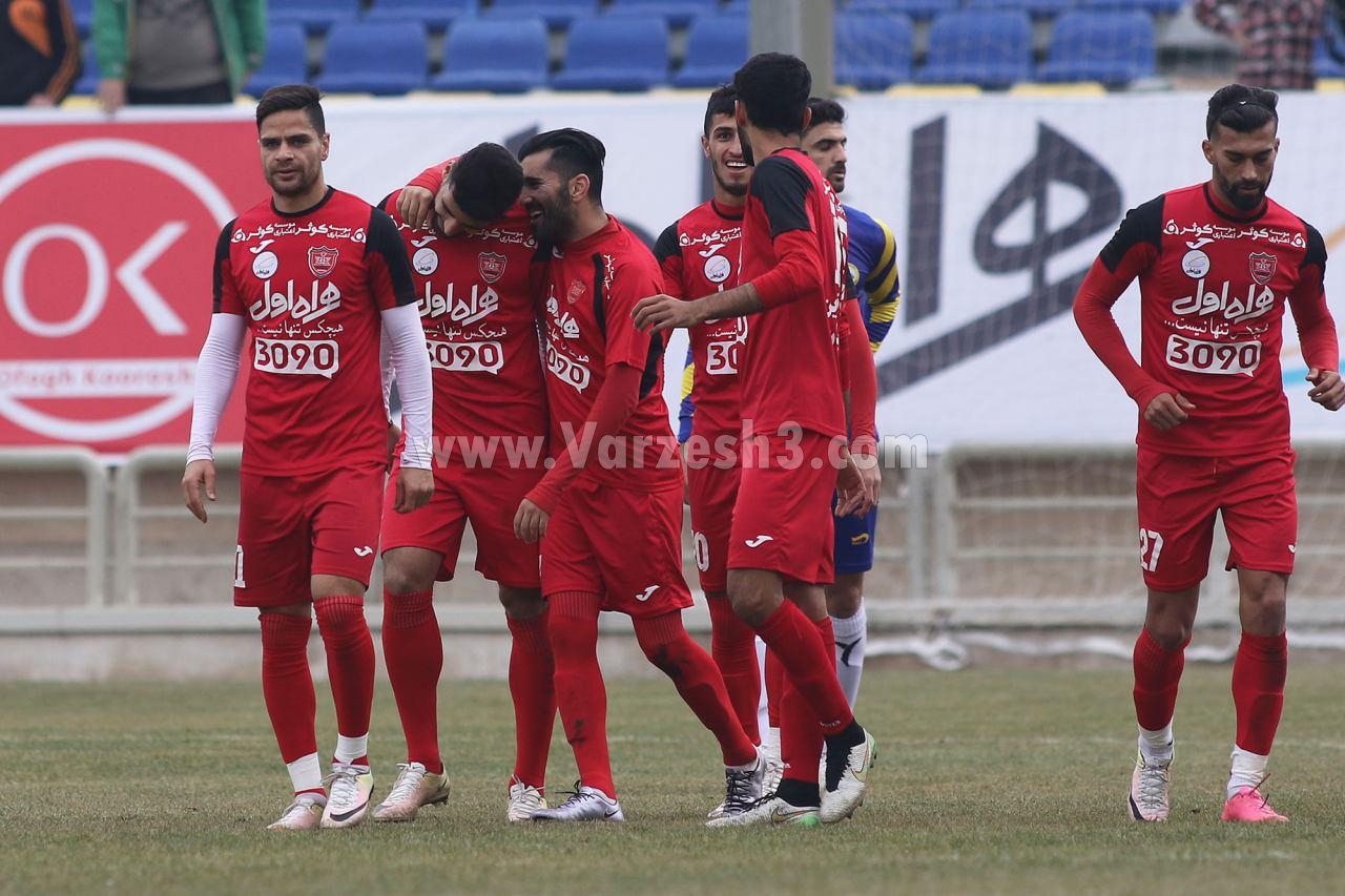 برترى دو گله پرسپولیس برابر پارس