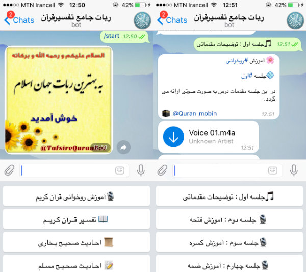 معرفی TafsirQuranBot؛ رباتی جامع برای تفسیر قرآن کریم