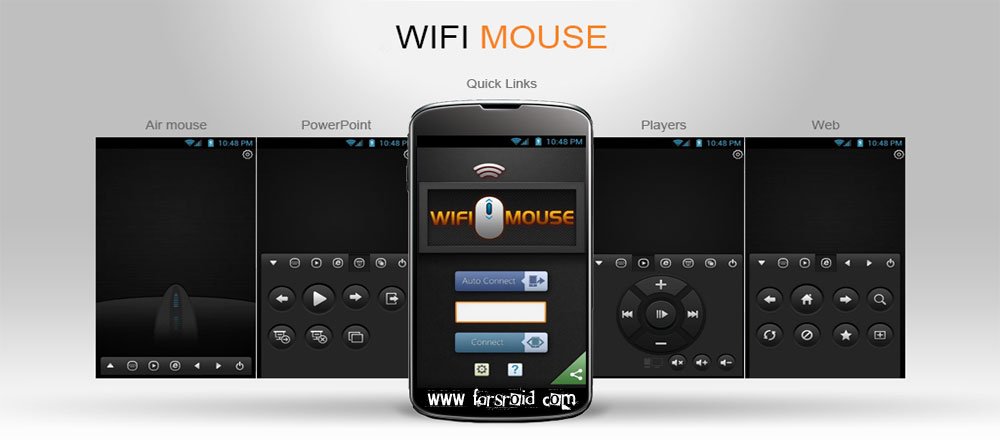 دانلود WiFi Mouse Pro 3.3.0 – تبدیل اندروید به موس و کیبورد!