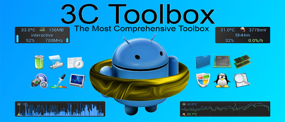 دانلود 3C Toolbox Pro 1.9.2.4 – جامع ترین جعبه ابزار اندروید !