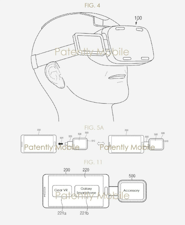 پتنت های جدید سامسونگ برای هدست Gear VR