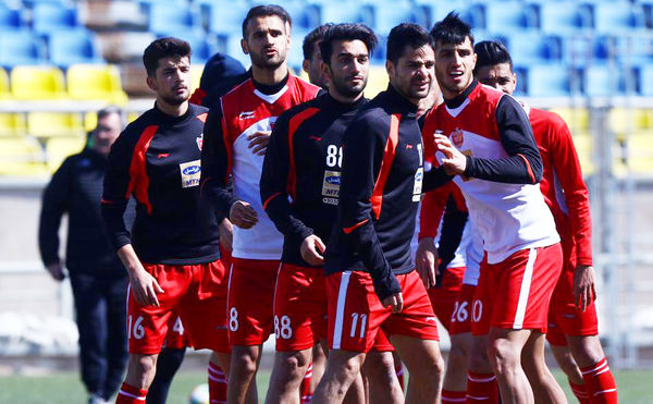 تمرین پرسپولیس پشت درهای بسته