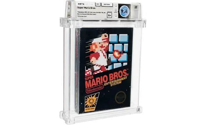 یک نسخه از بازی Super Mario Bros به قیمت ۶۶۰ هزار دلار فروخته شد