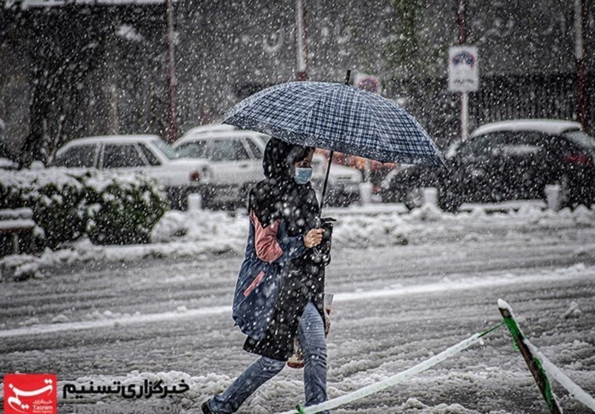 هشدار بارش سنگین برف و باران در برخی استان‌ها