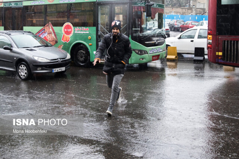 رگبار و رعد و برق در شمال کشور