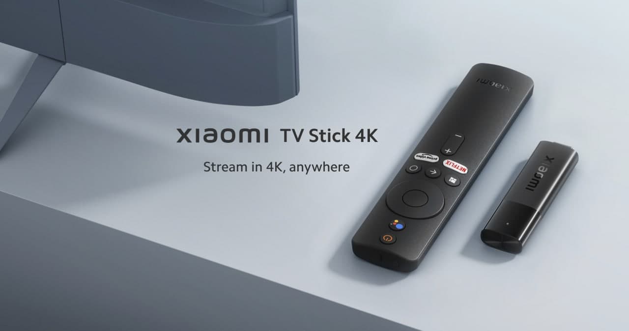 شیائومی از TV Stick 4K رونمایی کرد