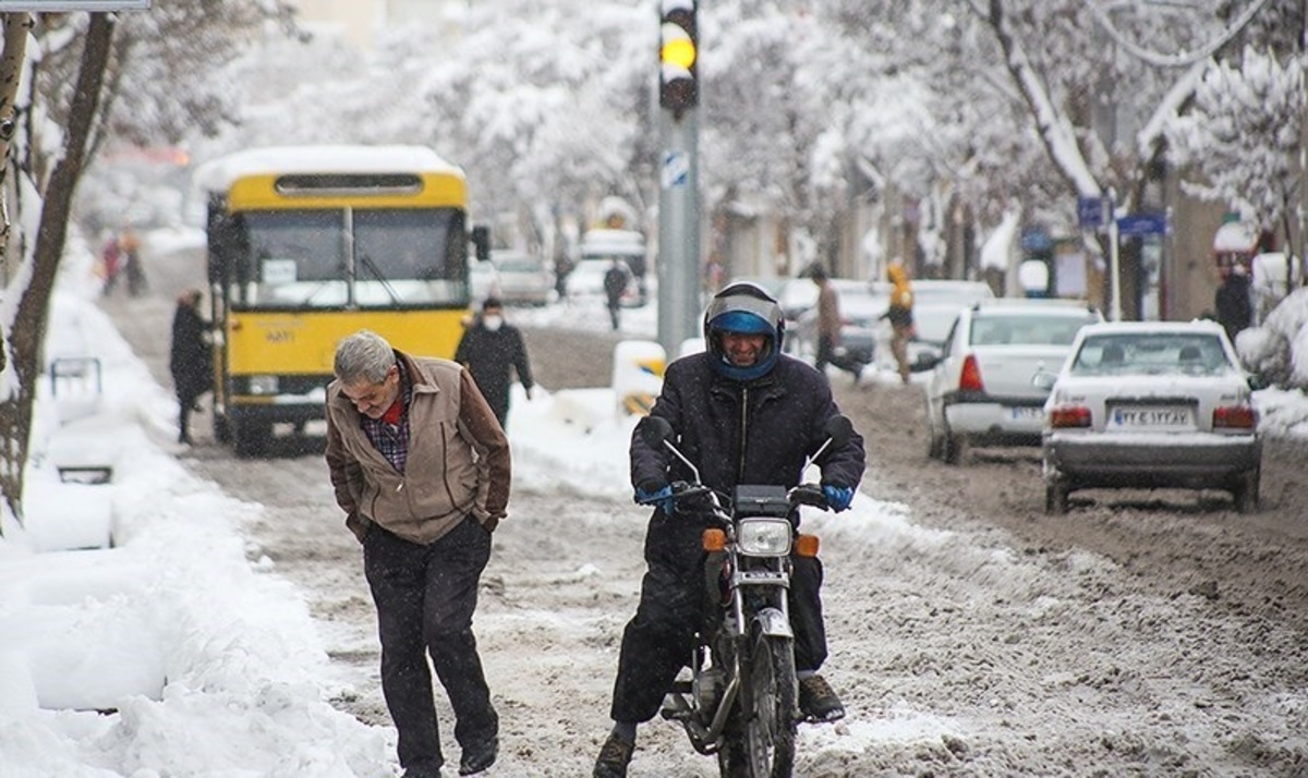 هشدار بارش برف و باران در ۲۴ استان/ کولاک و یخبندان در راه است