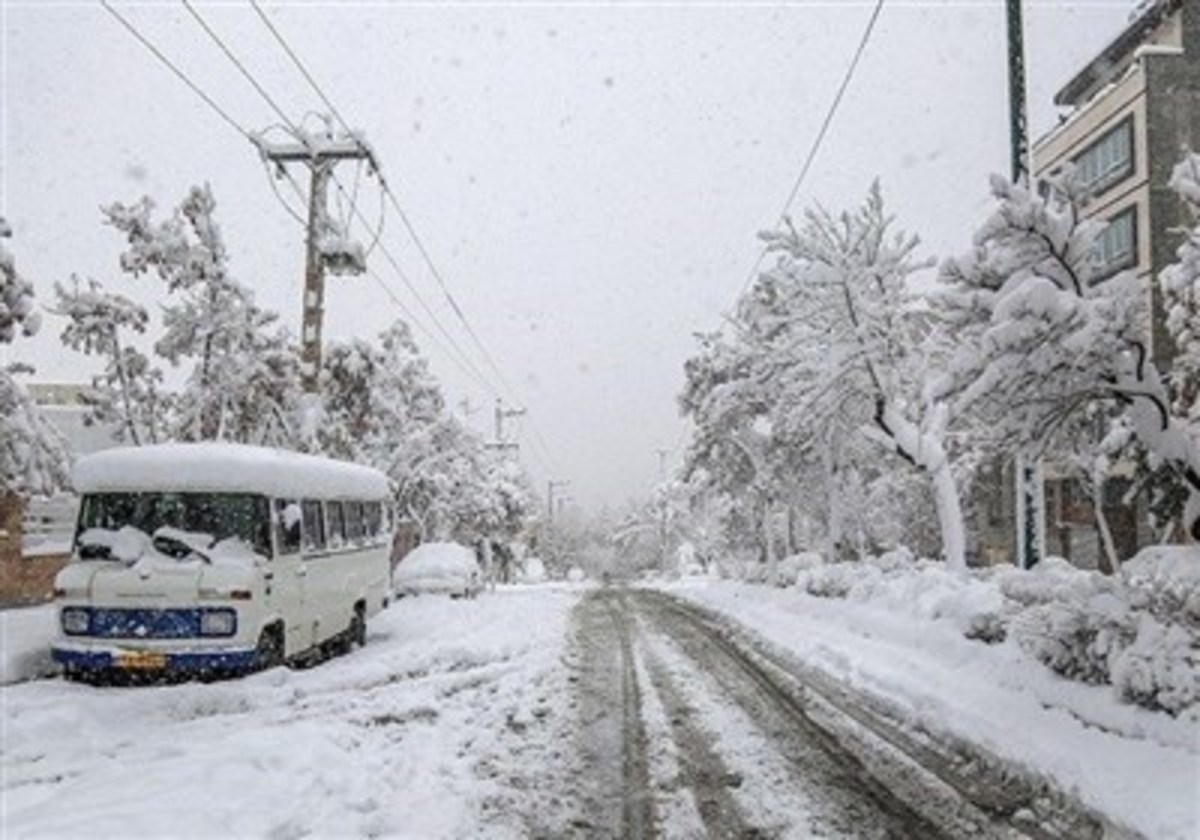 بارش برف و باران در ۲۰ استان تا آخر هفته/هشدار کولاک برف در ۷ استان