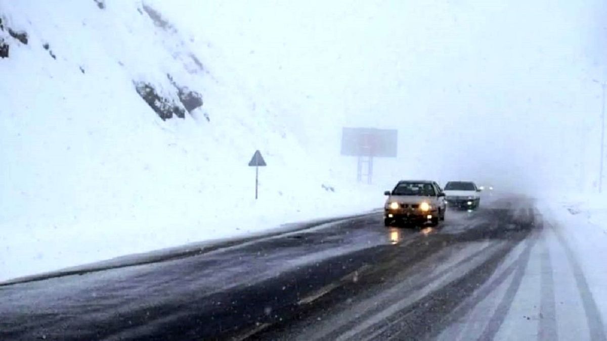 بازگشایی جاده کرج-چالوس و آزادراه تهران-شمال