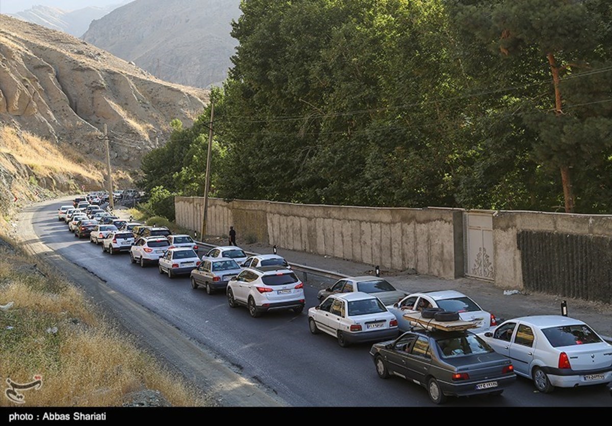 یک‌طرفه شدن جاده چالوس تا اطلاع ثانوی