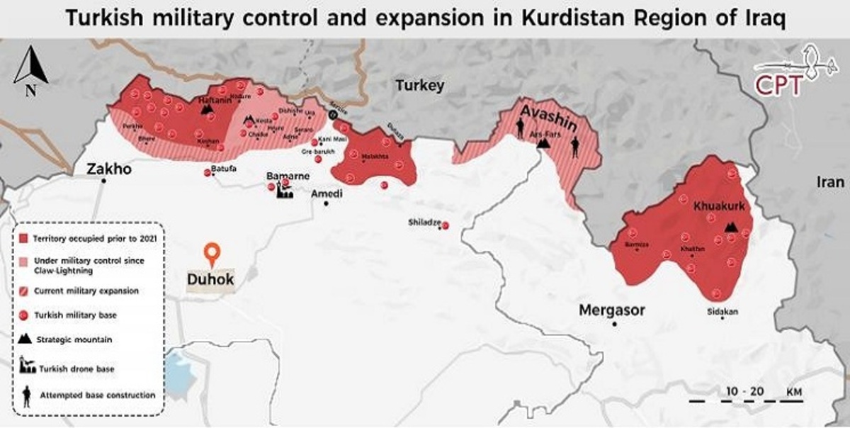 پشت پرده عملیات نظامی ترکیه در اقلیم کردستان عراق