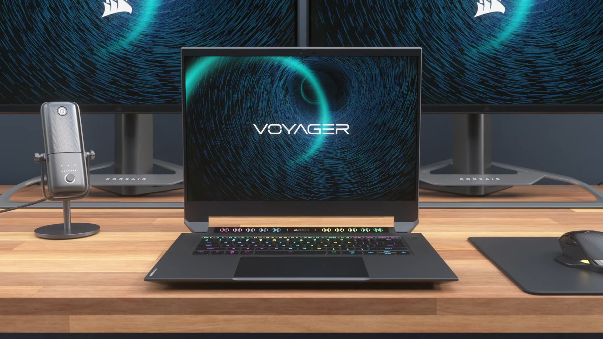 کورسیر از لپ تاپ گمینگ Voyager a1600 رونمایی کرد