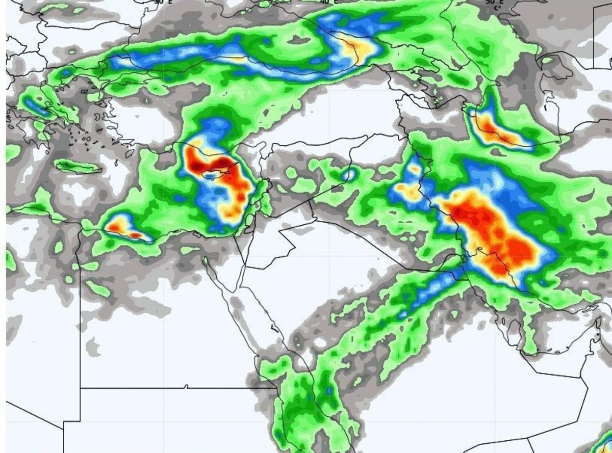 اولین سامانه بارشی قدرتمند از اواخر هفته وارد کشور خواهد شد