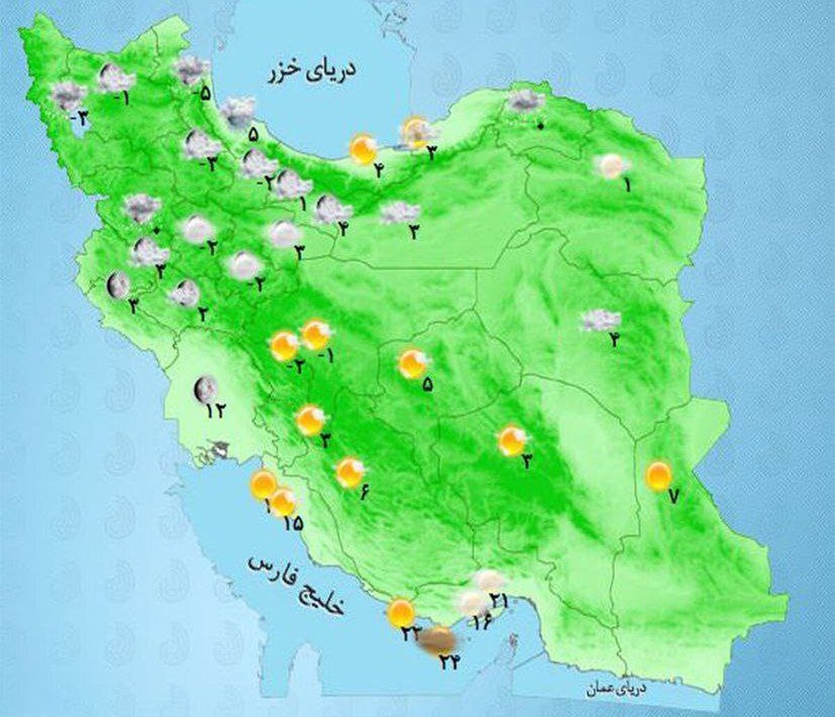 تداوم بارندگی در غرب و مرکز کشور