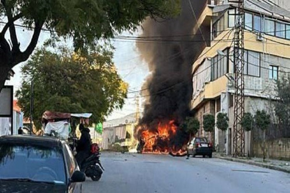 حمله پهپادی اسرائیل به یک خودرو در جنوب لبنان