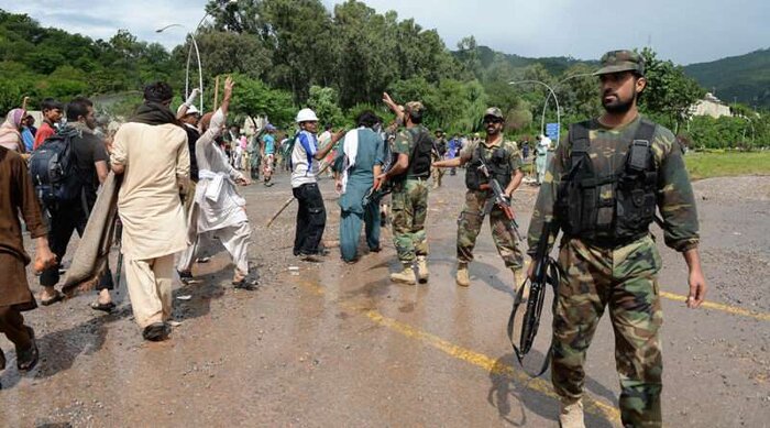 هشدار شدید الحن ارتش پاکستان به اغتشاشگران