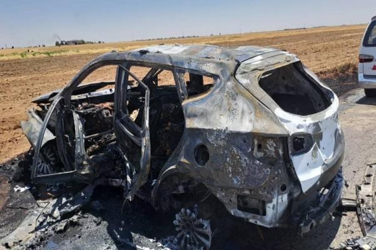 کشته شدن دو مقام مدیریت خودگردان در حمله ترکیه به خودرویی در جاده قامشلو- تربسپی
