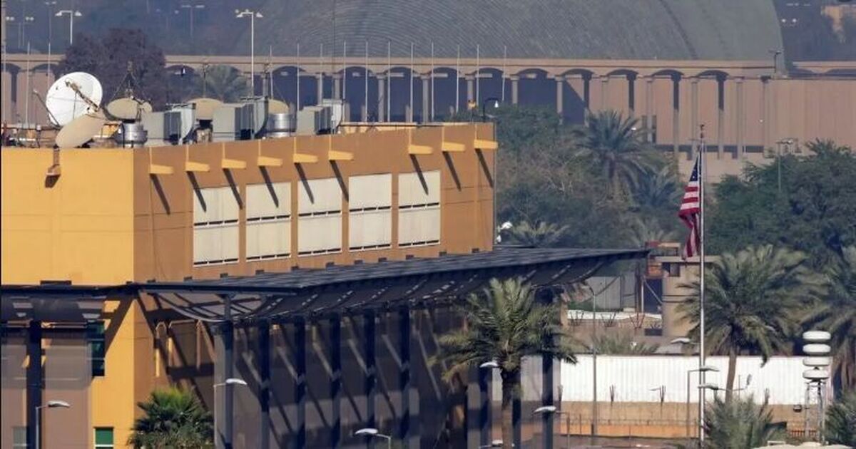 شنیده شدن آژیر خطر از سفارت آمریکا در بغداد
