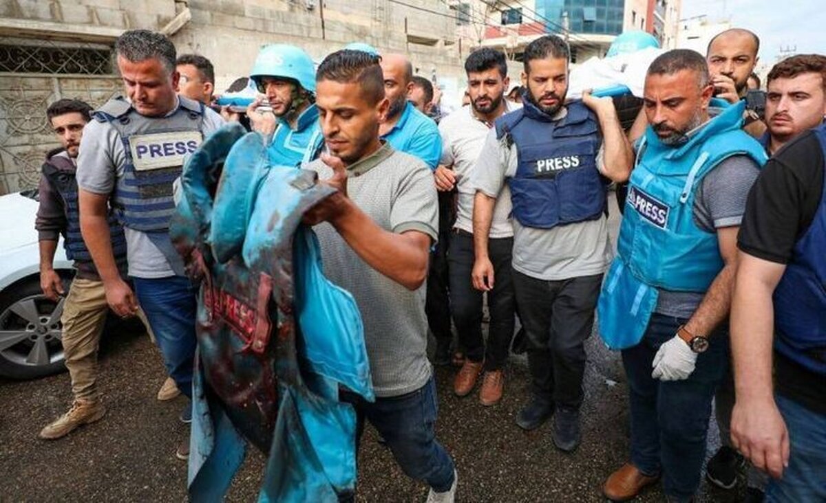 شهدای خبرنگار غزه به ۱۱ نفر رسید