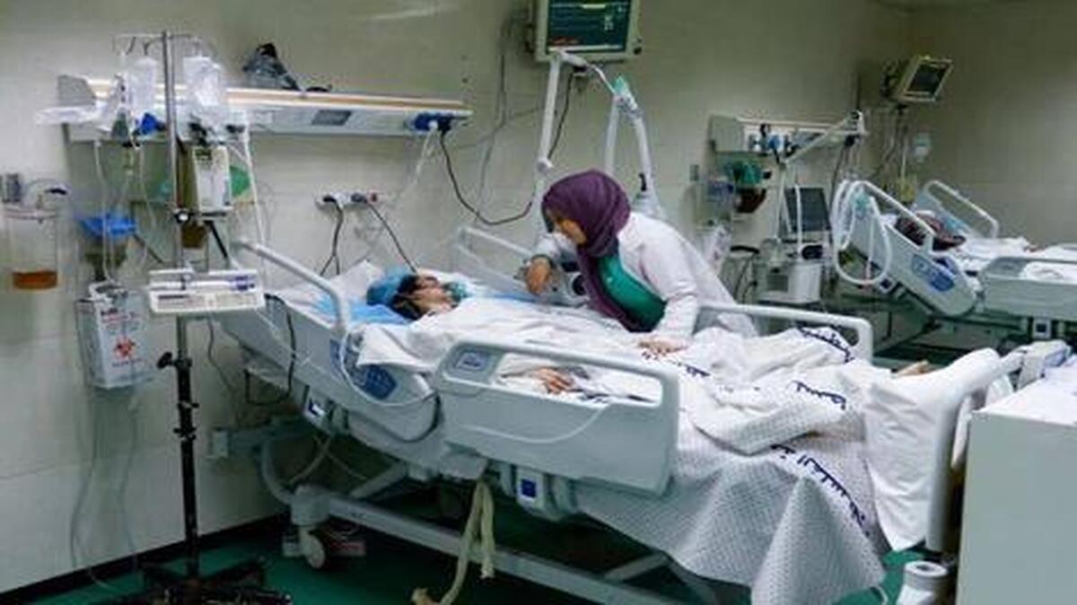 شهادت بیماران بخش ICU بیمارستان شفای غزه