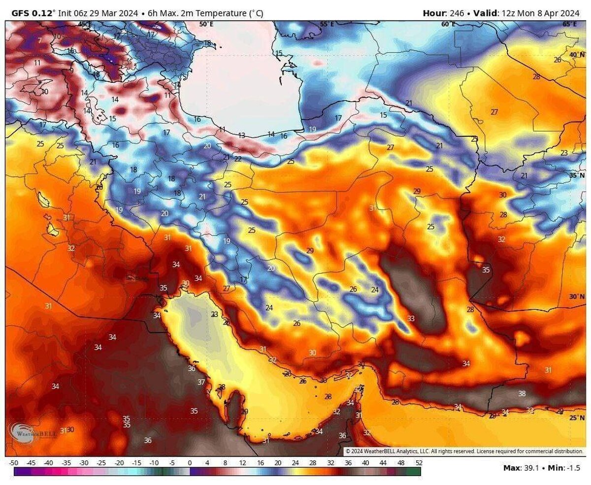 هوا رو به گرمتر شدن می رود