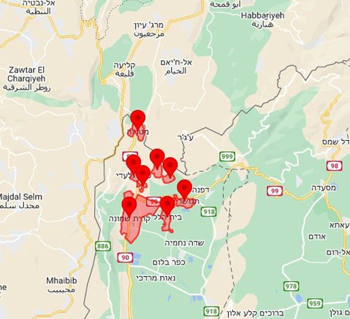 فعال شدن آژیر هشدار در شمال فلسطین اشغالی