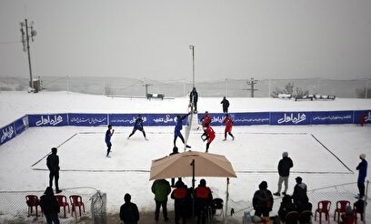 ششمین دوره تور ملی والیبال برفی ایران