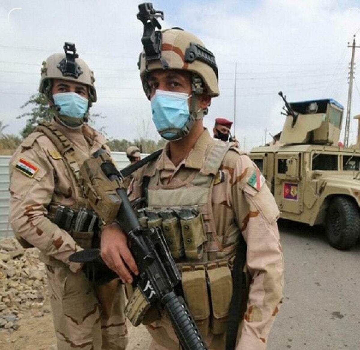 شهادت ۵ نیروی ارتش عراق در حمله تروریستی