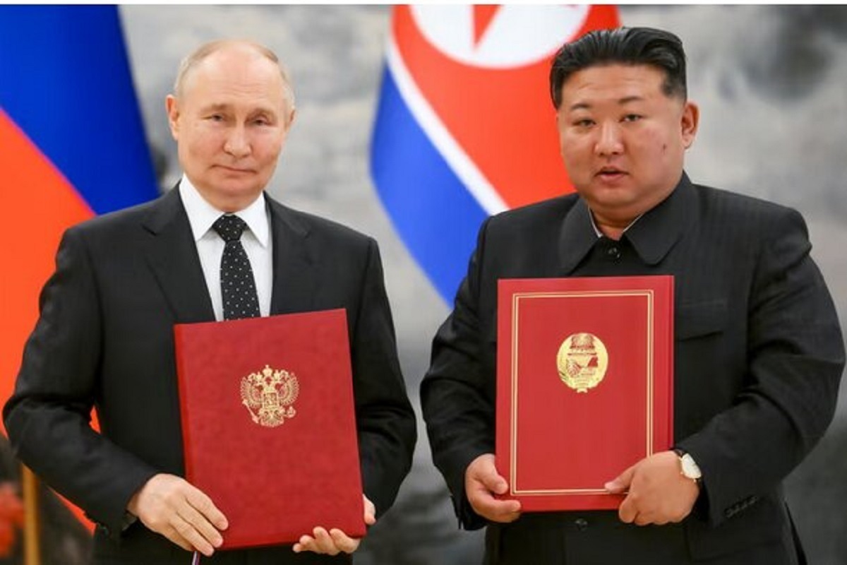رهبران روسیه و کره‌شمالی توافق مشارکت راهبردی امضا کردند