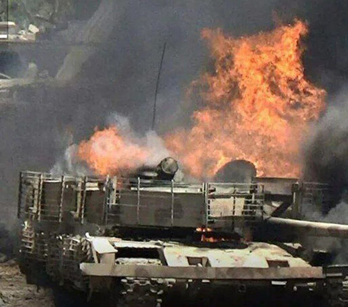 هلاکت یک صهیونیست و انهدام ۷ تانک اسرائیل در غزه