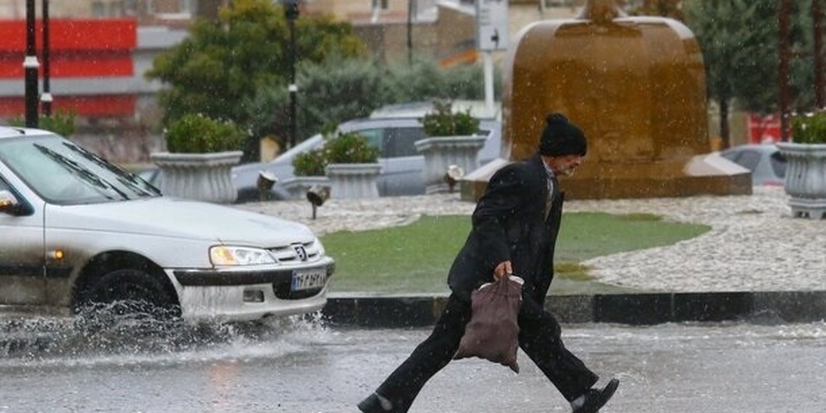 رگبار و وزش باد شدید در نقاط مختلف کشور