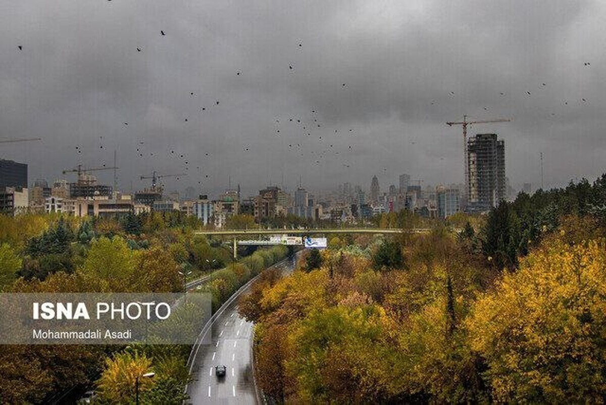 رعدوبرق و وزش باد شدید در برخی استان‌ها