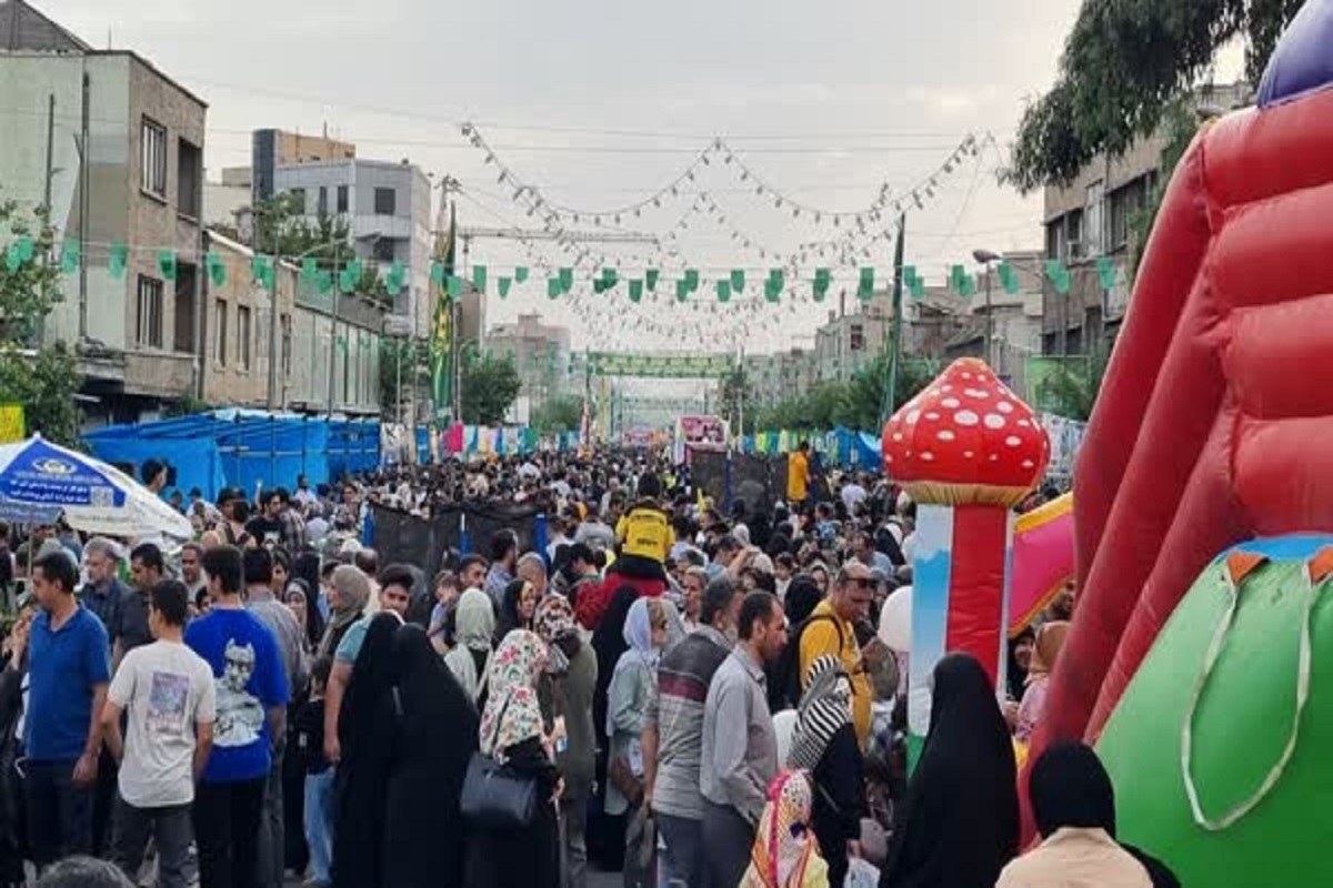 مهمونی ۱۰ کیلومتری غدیر در تهران آغاز شد